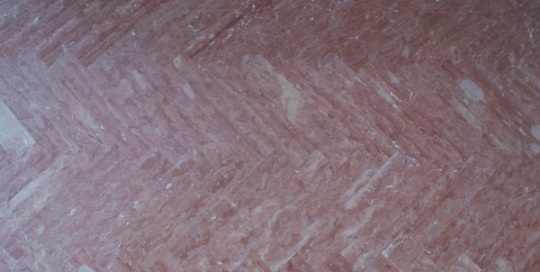 kantia red visgraat natuursteen vloer