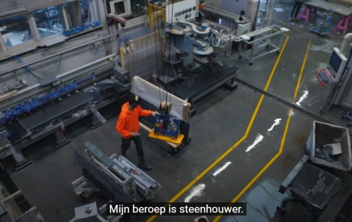 Mijn beroep is steenhouwer